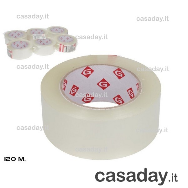 NASTRO ADESIVO 45mm 120mt MARRONE 